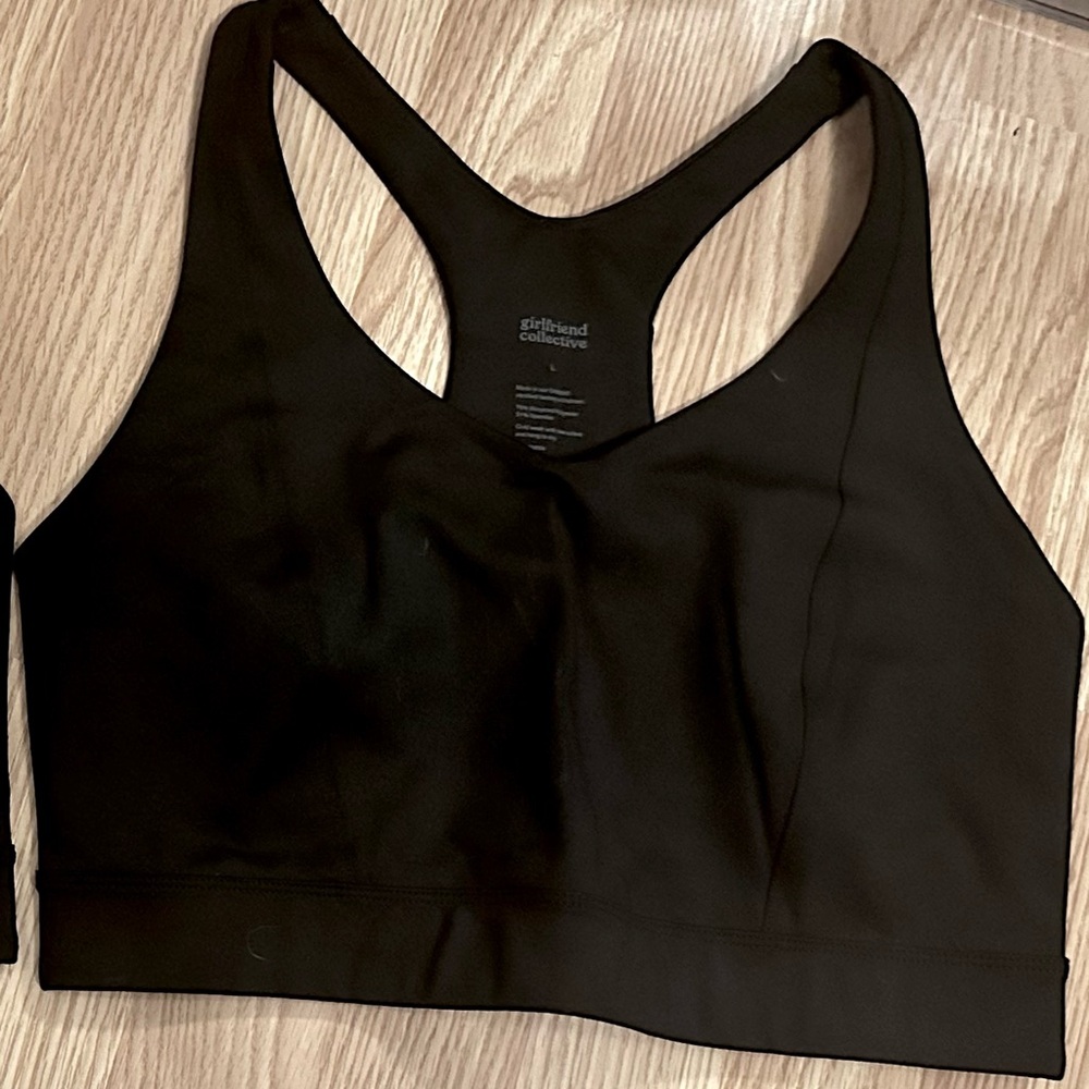 EUC - girlfriend collective -  Maeve - - black - L